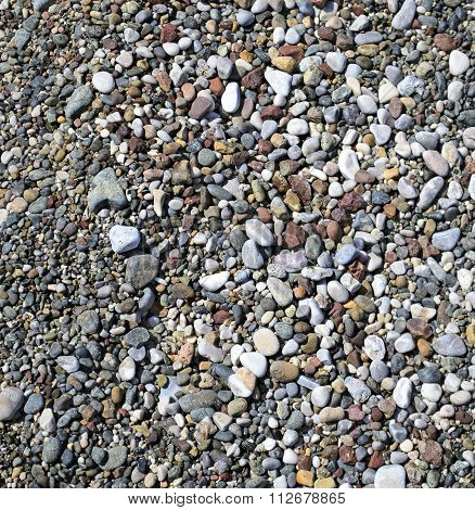 ground pebbles texture