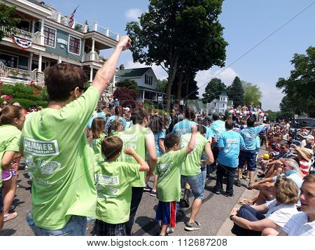 Young Americans in 4th of July Parade