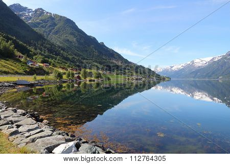 Norway Fiord Landscape