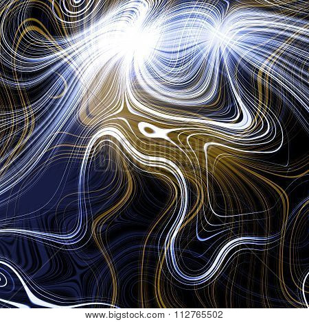 Abstract Plasmatic Texture