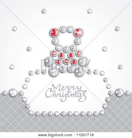 Christmas teddy bear