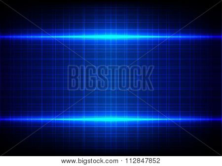 Abstract Blue Light Effect Table Pattern Background