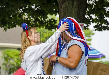 Prepping For Parade