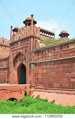 Red Fort (Lal Qila). World Heritage Site. Delhi, India