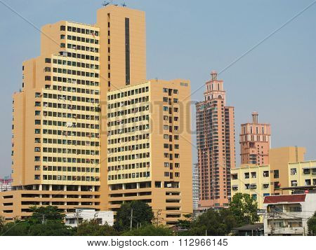 Dense Condominium In Bangkok