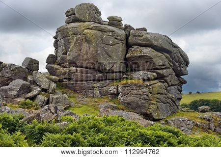 Landscape Of Land's End In Cornwall England
