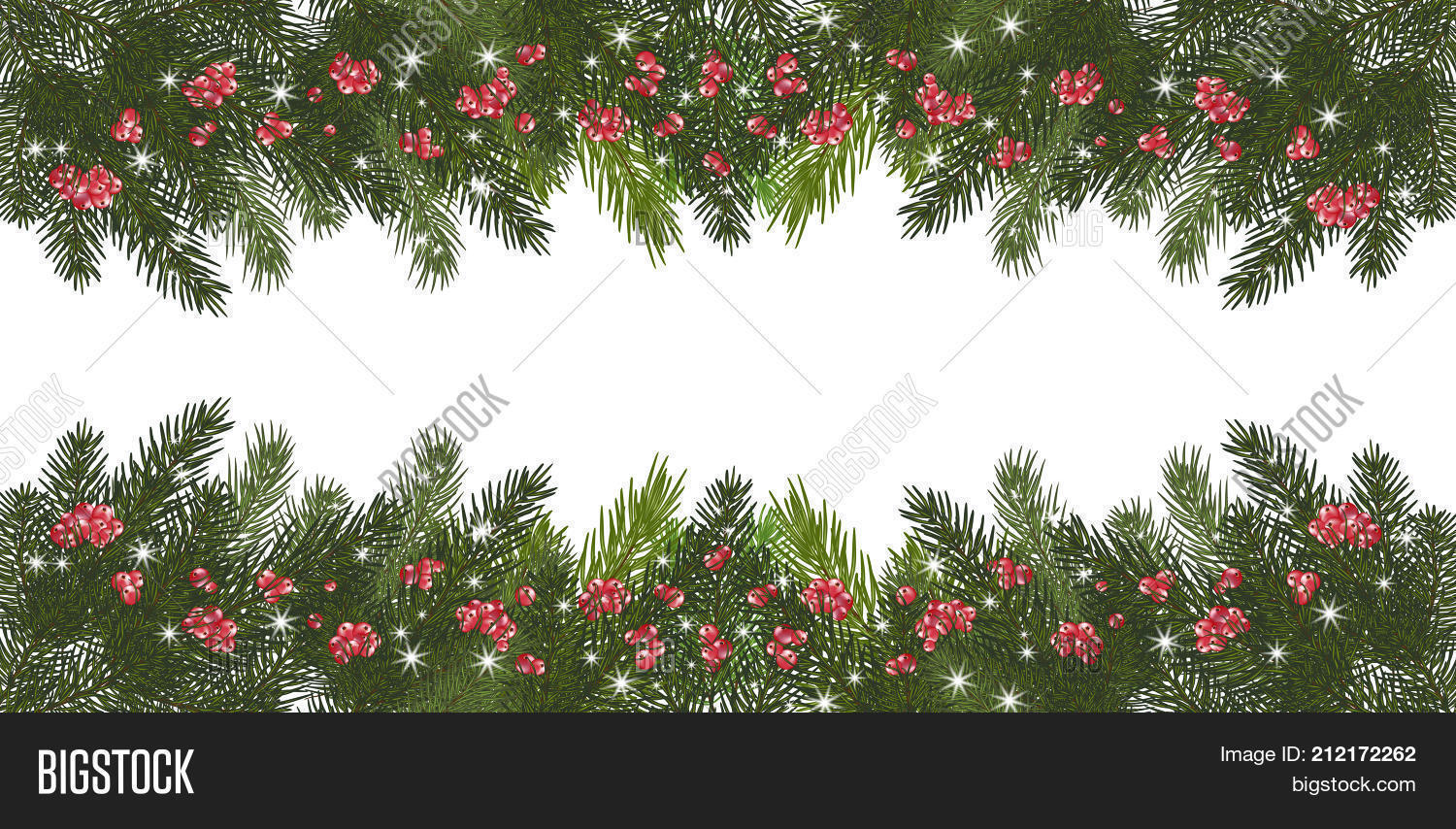 Christmas Long Garland Image & Photo (Free Trial) Bigstock