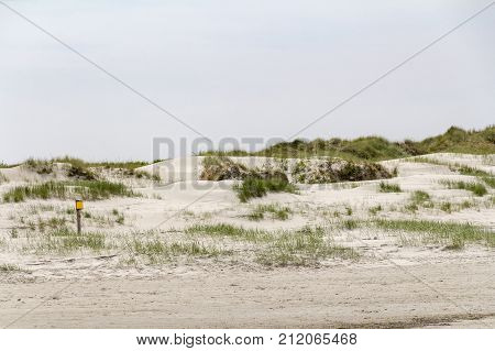 coastal scenery around Buesum in Dithmarschen at Schleswig-Holstein Germany