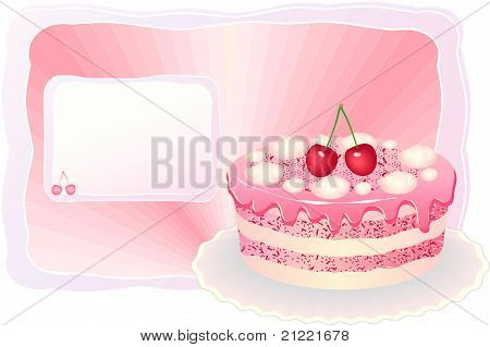 Torta di ciliegie