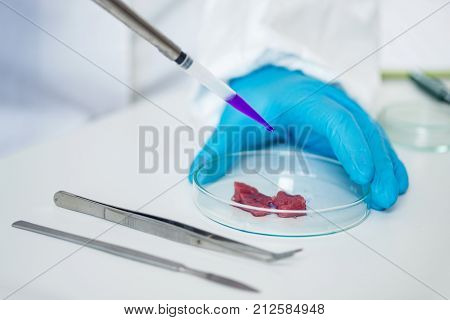 Food Safety, Toned Image, One Woman Only