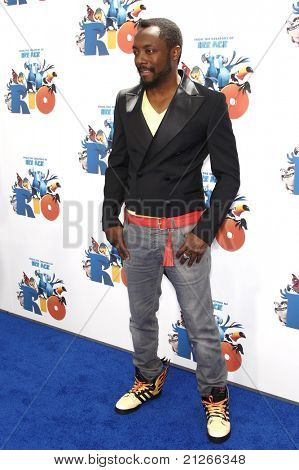 LOS ANGELES - április 10-én: will.i.am, a Grauman's kínai Színház L 