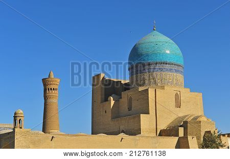 Bukhara: view of Kalyan mosque and minaret