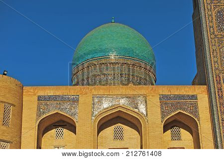 Bukhara: view of the Mir i Arab madrese