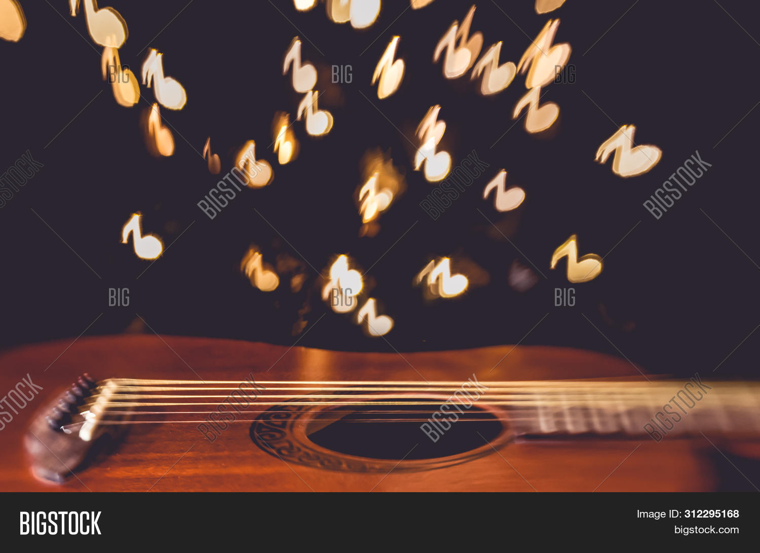 Acoustic Guitar Laying Image & Photo (Free Trial) Bigstock
