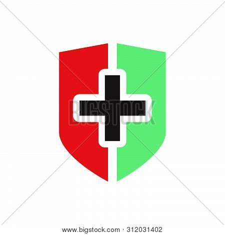 Medical Logo Design. Health Care Logo. Pharmacy Healthcare Vector Template Illustration.