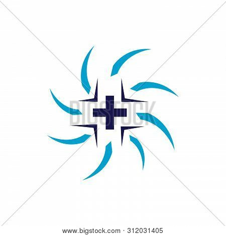 Medical Logo Design. Health Care Logo. Pharmacy Healthcare Vector Template Illustration.