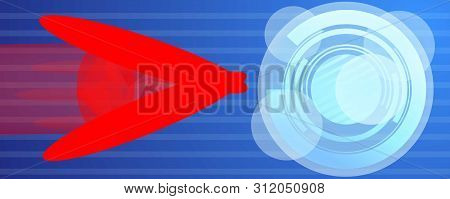 Computer Virus Atack Concept Banner. Cartoon Illustration Of Computer Virus Atack Vector Concept Ban