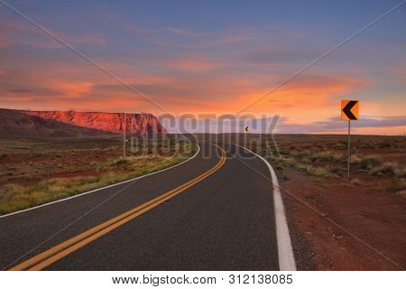 Vemilion Cliffs landscape near Page, Arizona
