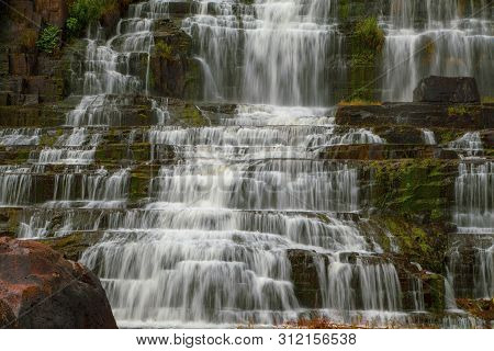 Dalat, Lamdong Province, Pongur Cascade Waterfall, Vietnam