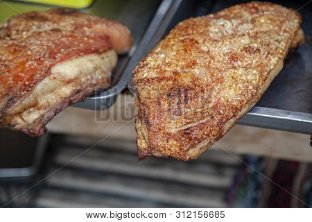 Grilled And Barbecue Ribs Pork