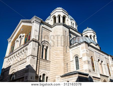 Saint Spyridon Church, A Serbian Orthodox Church In Trieste, Italy