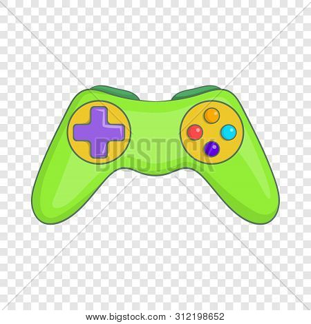 Game Controller Icon. Cartoon Illustration Of Controller Icon For Web Design