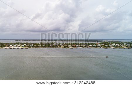 Perdido Key Beach, Florida And Ono Island, Alabama The Day After Hurricane Barry