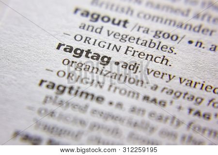 Word Or Phrase Ragtag In A Dictionary