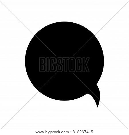 Speech Bubble Vector Icon For Apps And Websites