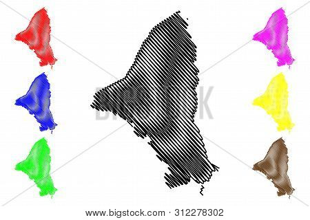 Brazos County, Texas (counties In Texas, United States Of America,usa, U.s., Us) Map Vector Illustra