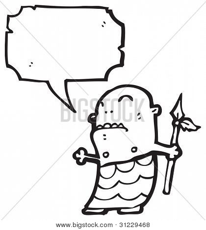 primitive tribesman tegneserie