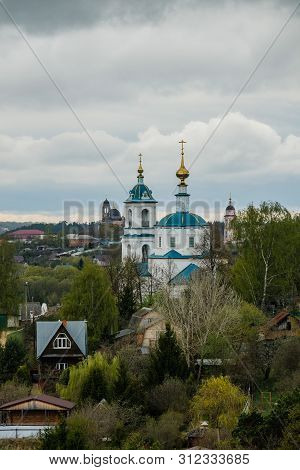 View On Borovsk Monastery, Russia, Kaluga Region
