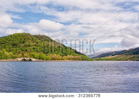 Loch Fyne In Scotland, Uk, In Springtime
