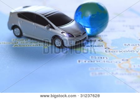 Prius på kortet