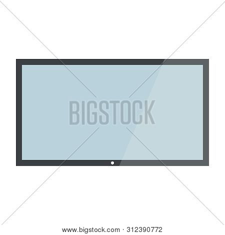 Vector Hd Tv. Lcd Tv Display Screen