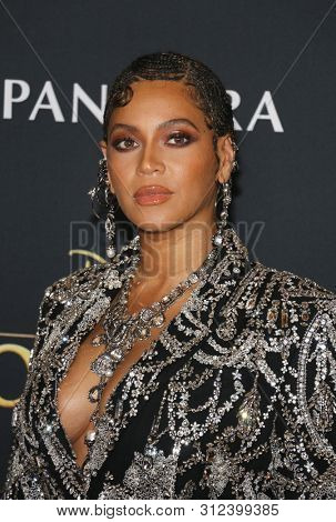 Beyonce at the World premiere of 'The Lion King' held at the Dolby Theatre in Hollywood, USA on July 9, 2019.