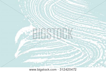 Grunge Texture. Distress Blue Rough Trace. Curious Background. Noise Dirty Grunge Texture. Likable A