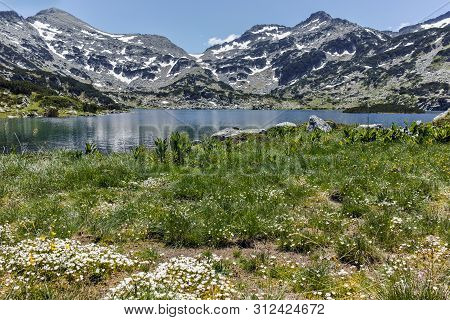 Amazing Panorama Of Dzhano Peak And Popovo Lake, Pirin Mountain, Bulgaria