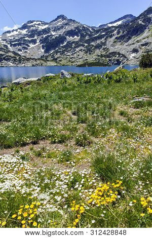 Landscape With Demirkapiyski Chukar Peak And Popovo Lake, Pirin Mountain, Bulgaria