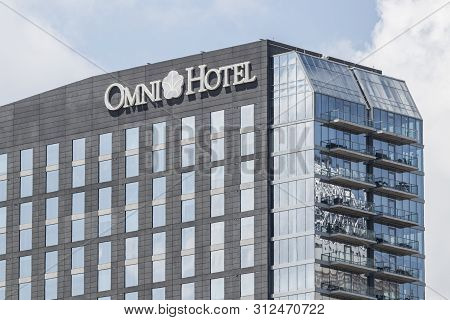 Louisville - Circa July 2019: Omni Hotel And Resort. Omni Hotels Are Privately Held By Trt Holdings 