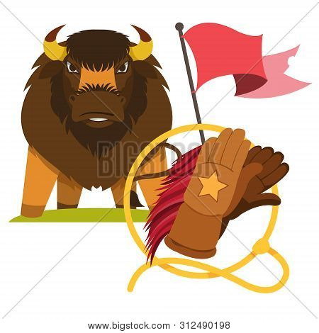 Buffalo. Wild Animals. Cavicorn Mammals Wild West