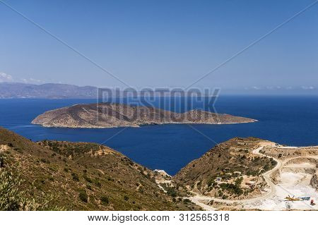 Altsi View From Mochlos On The Crete Island, Greece