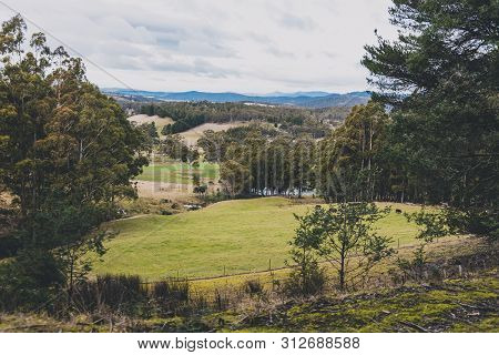 Australian Countryside Landscape In Winter