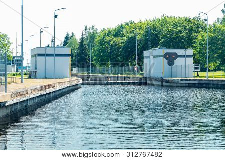 Lappeenranta, Finland - June 20, 2019: The Saimaa Canal At Summer.