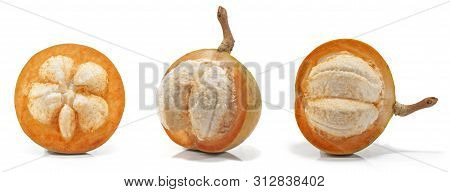 Sentul Or Sentol Fruit On White Background