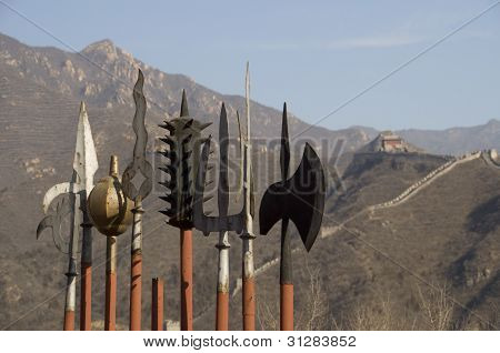 the wall