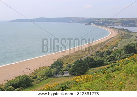 Slapton Sands Beach In Start Bay, Devon