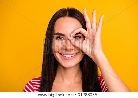 Close Up Photo Of Nice Pretty Adorable Spring Holiday People Person Feel Candid Glad Have Vacation F