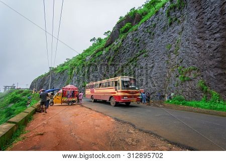 A View Point In Vagamon Hills Station