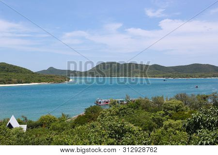 Samaesarn Island View Of Popular Tourist Attractions In Chonburi Province, Thailand.